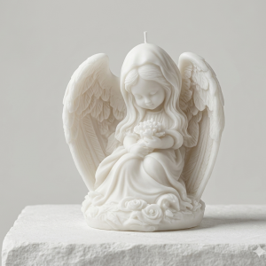 Vela Artesanal Anjo de Luz
