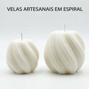 Vela Artesanal Espiral